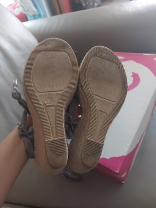 Sandali Vicomte, n. 36, grigio