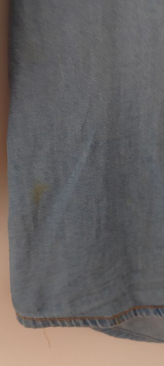 Camisa vaquera azul - Talla L