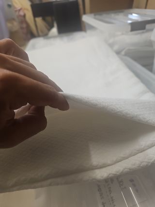 Colcha cama blanca algodón