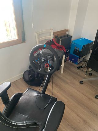 Silla gaming racing negra marca playseat