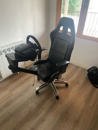 Silla gaming racing negra marca playseat