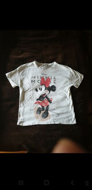 Camiseta Minnie Mouse Stradivarius M