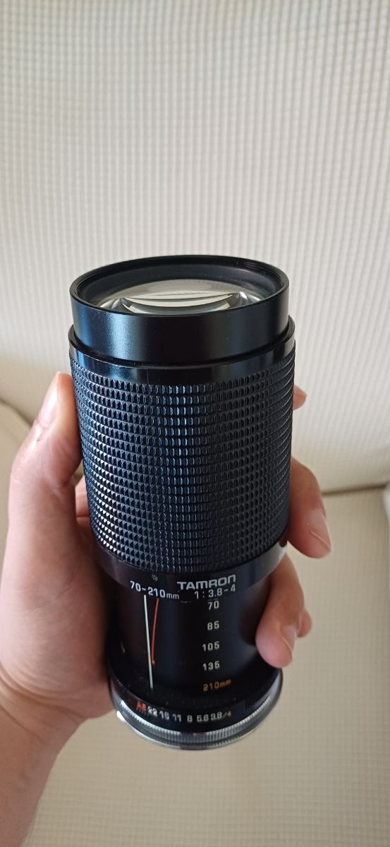 Obiettivo Tamron 70-210mm vintage