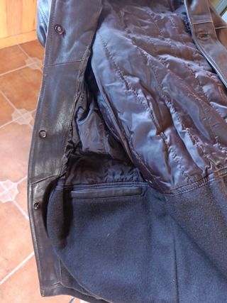 Chaqueta cuero marrón K2BH