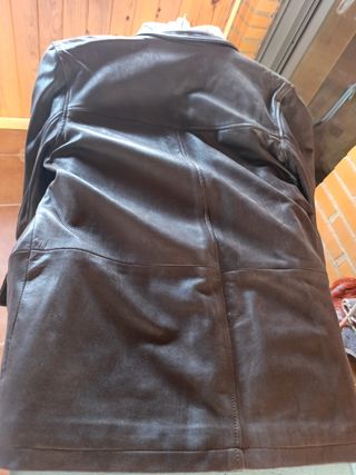 Chaqueta cuero marrón K2BH