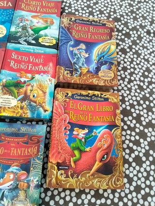 Pack 15 libros Gerónimo Stilton