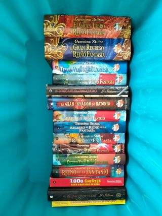 Pack 15 libros Gerónimo Stilton