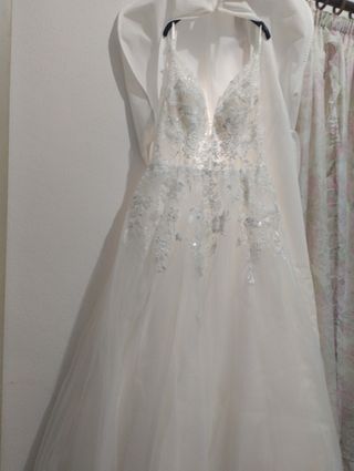 Vestido novia blanco - Talla [Añadir Talla]