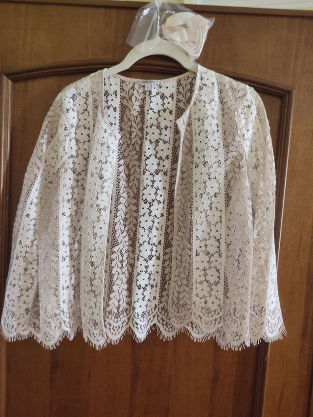 Maglia Intimissimi pizzo beige Tg S