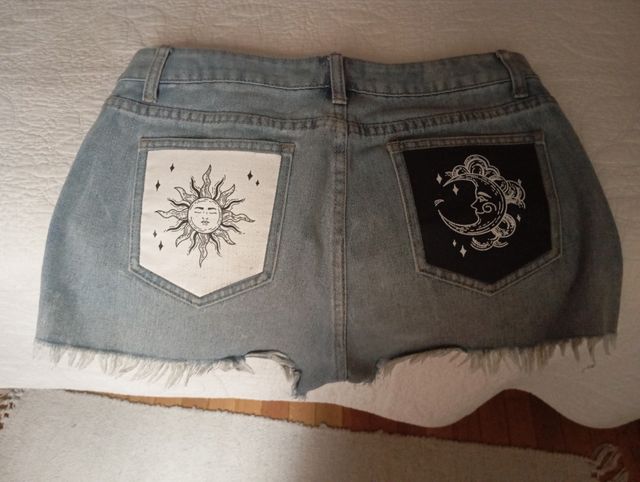 3 shorts vaqueros talla M