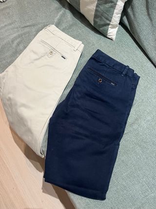 Pantalones Mujer Polo Ralph Lauren - Beige/Azul