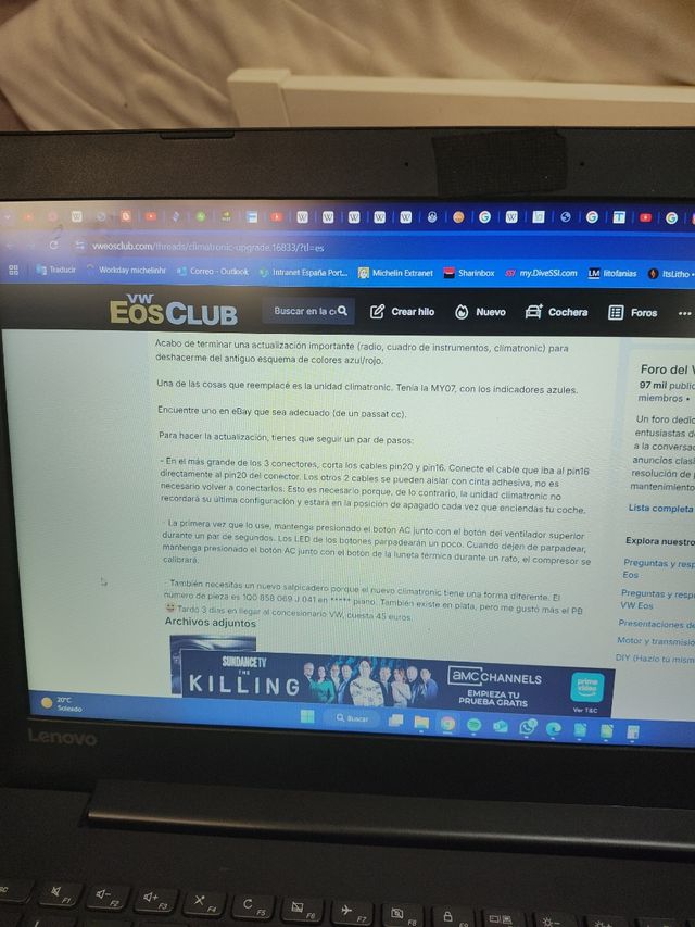 Módulo Climatizador VW