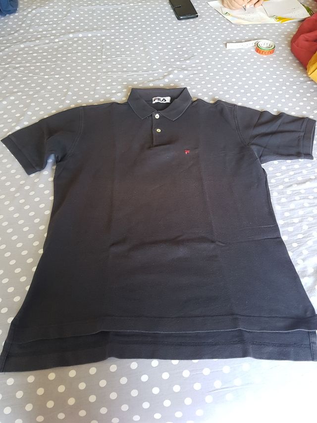 Polo Fila maniche corte Uomo Nero Tg.L 52