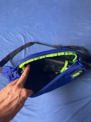 Riñonera Puma azul - Bolso cintura