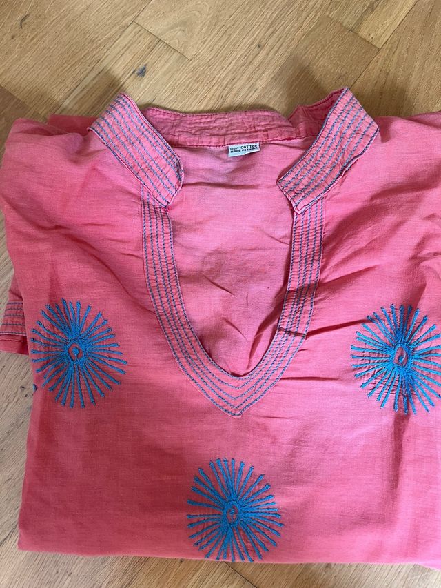 Camisola coral algodon - Talla única