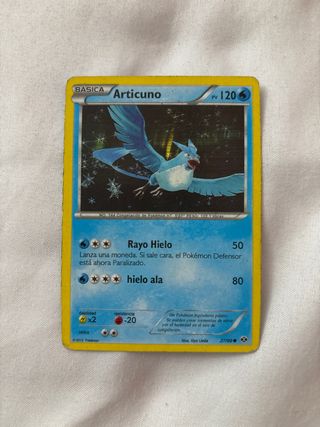 Carta Articuno Pokémon - 27/99