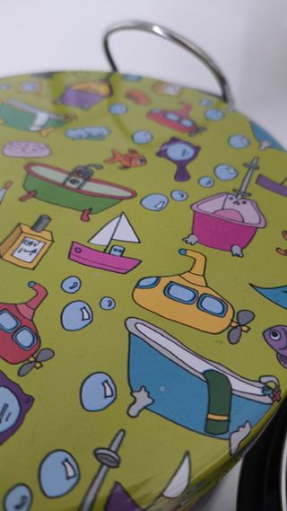 Papelera baño 3L - Pedal - Metálica