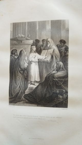 Libro antiguo (Biblia Vulgata Latina)