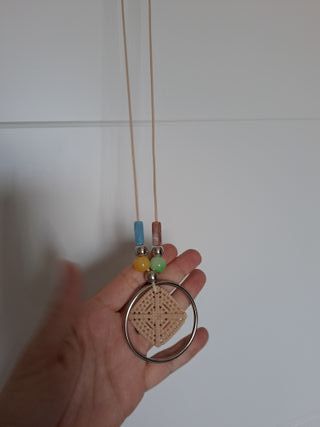 Collar largo multicolor 