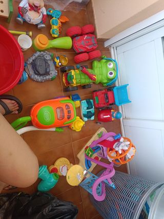 Lote juguetes niño pequeños