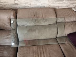 Cristal rectangular transparente