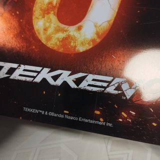 Placa metálica + 4 Stickers Tekken 8