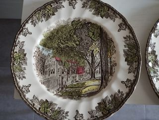 6 Platos JOHNSON BROS-The friendly Village