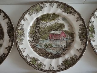 6 Platos JOHNSON BROS-The friendly Village