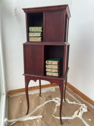 Librería Antigua de Madera