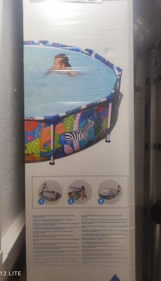 Piscina Infantil Steel Pro 305x66cm