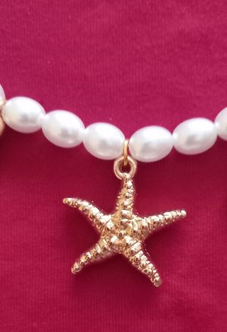 Collar perlas-conchas 🌟