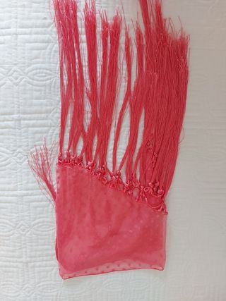 Vestido Flamenca niña azul y rosa