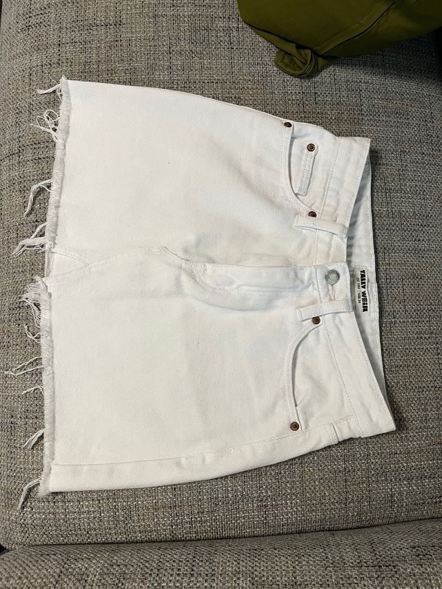 Gonna jeans Tally Weijl bianca taglia 34