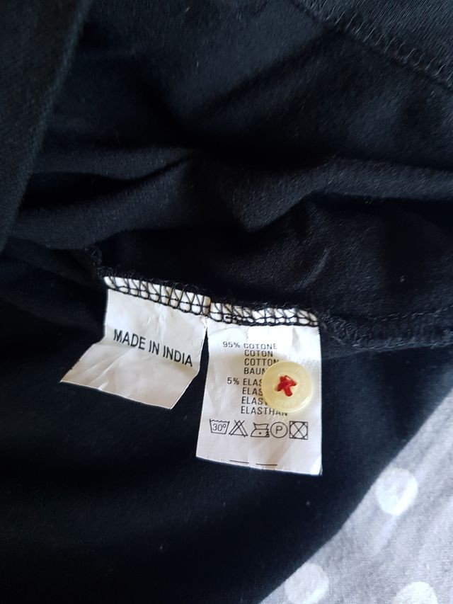 Polo Uomo Cotone Lunghe - Nero