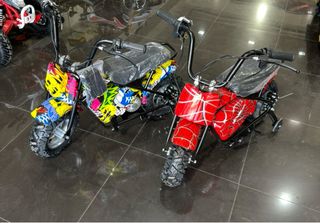 2 Mini motos eléctricas infantiles nuevas .
