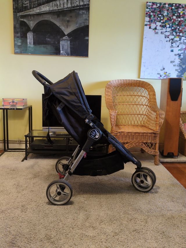 City Mini: Silla 3 ruedas + plástico lluvia