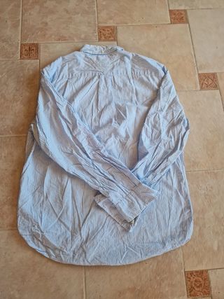 Camicia Tommy Hilfiger a righe blu