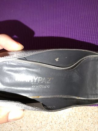 Zapatos MaryPaz gris boda