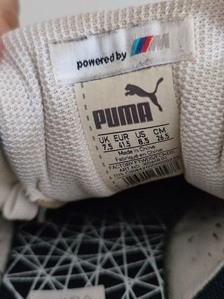 Zapatillas Puma BMW - Talla 41,5
