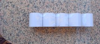 papel para impresora de tickets.