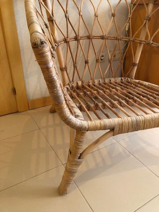 Sillones de ratán Ikea vendo por separado