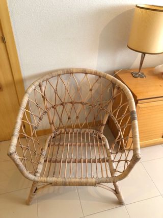 Sillones de ratán Ikea vendo por separado