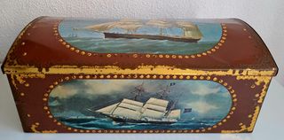 Cofre antiguo naval: Atrezzo