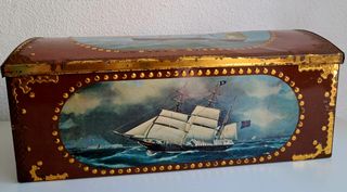 Cofre antiguo naval: Atrezzo