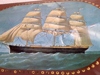 Cofre antiguo naval: Atrezzo