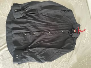 Camisa Calvin Klein Slim Fit - Negra