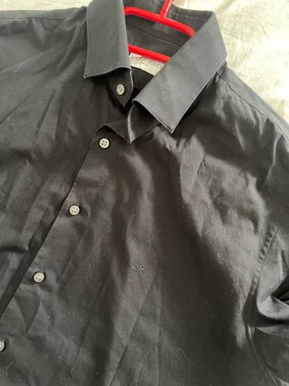 Camisa Calvin Klein Slim Fit - Negra