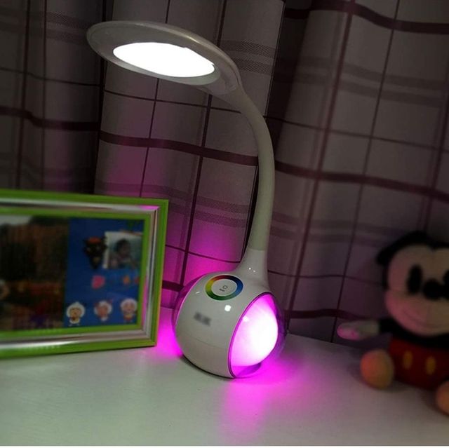 Lámpara escritorio LED WILt - Rosa/Blanca