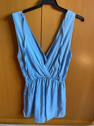 Mono corto vaquero azul