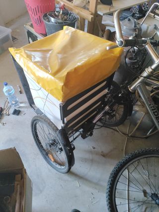 Carrito delantero bicicleta